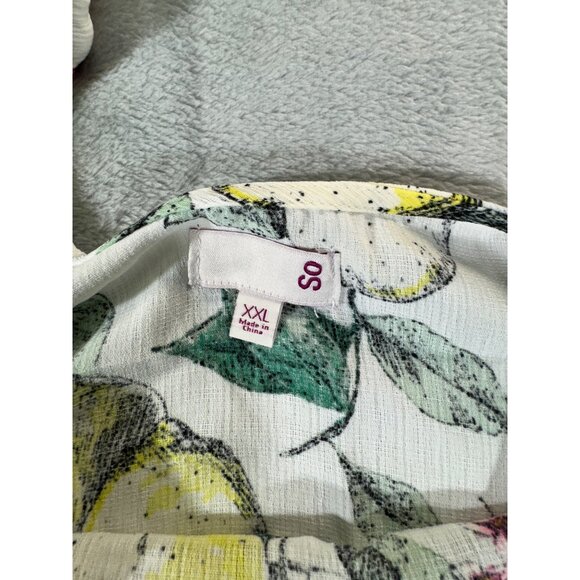 So womens XXLarge  flowy crepe tank top scoopmeck plus size off white - Picture 8 of 9